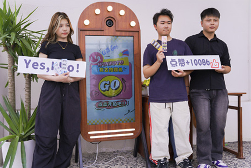 復古互動拍照機